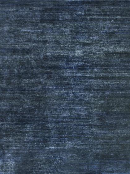 Cloak - Hem dark blue Jute 100% rug
